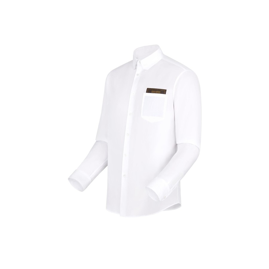 Hombre Louis Vuitton Camisas | Camisa Distintiva De Popelin