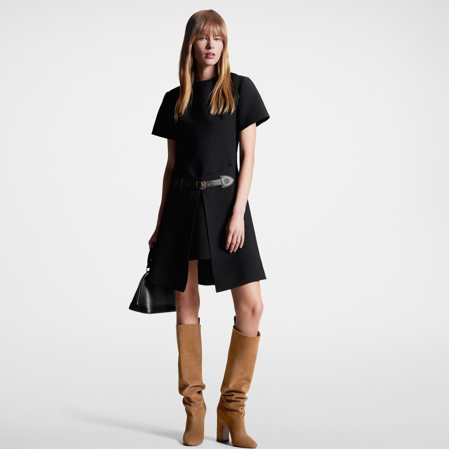 Mujer Louis Vuitton Vestidos | Vestido Con Efecto Optico