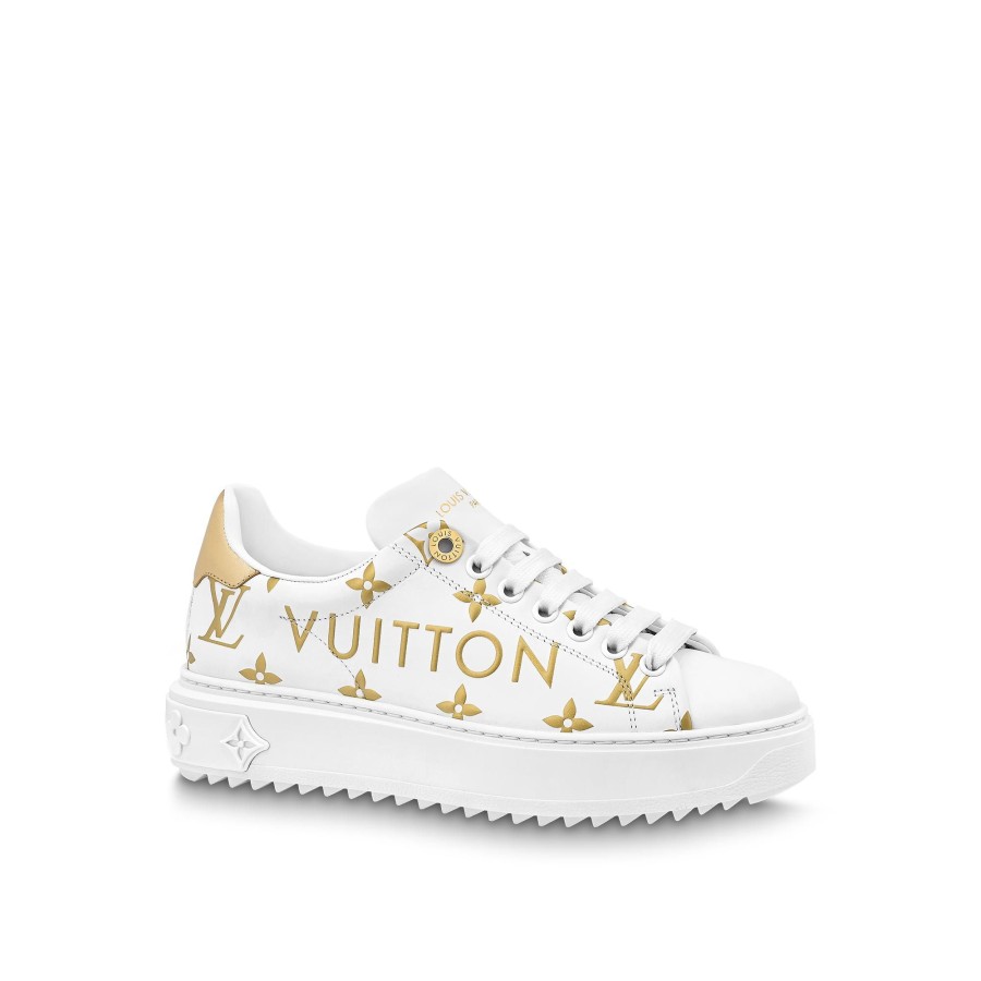 Mujer Louis Vuitton Zapatillas | Zapatilla Deportiva Time Out Oro