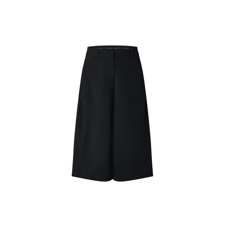 Mujer Louis Vuitton Faldas Y Pantalones Cortos | Pantalon Tipo Culotte En Crepe De Lana