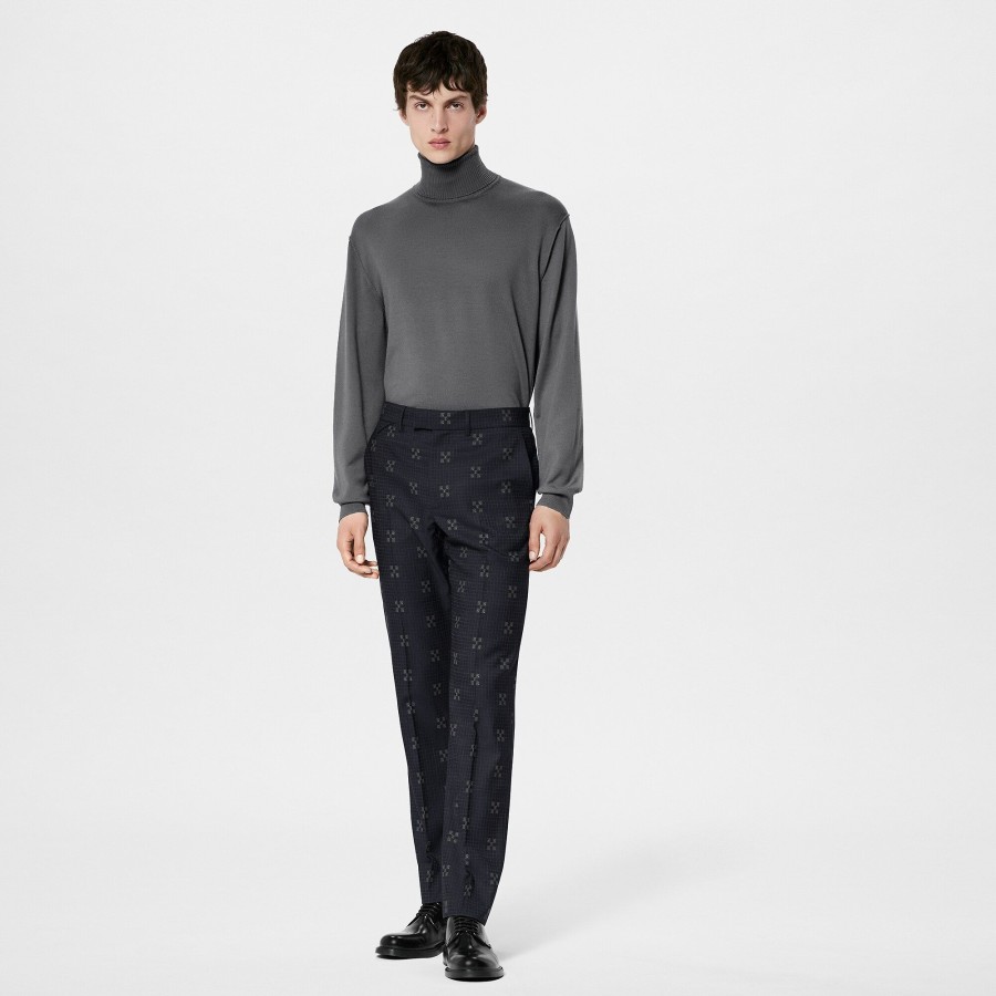 Hombre Louis Vuitton Pantalones | Pantalon Pont Neuf De Corte Cigarette