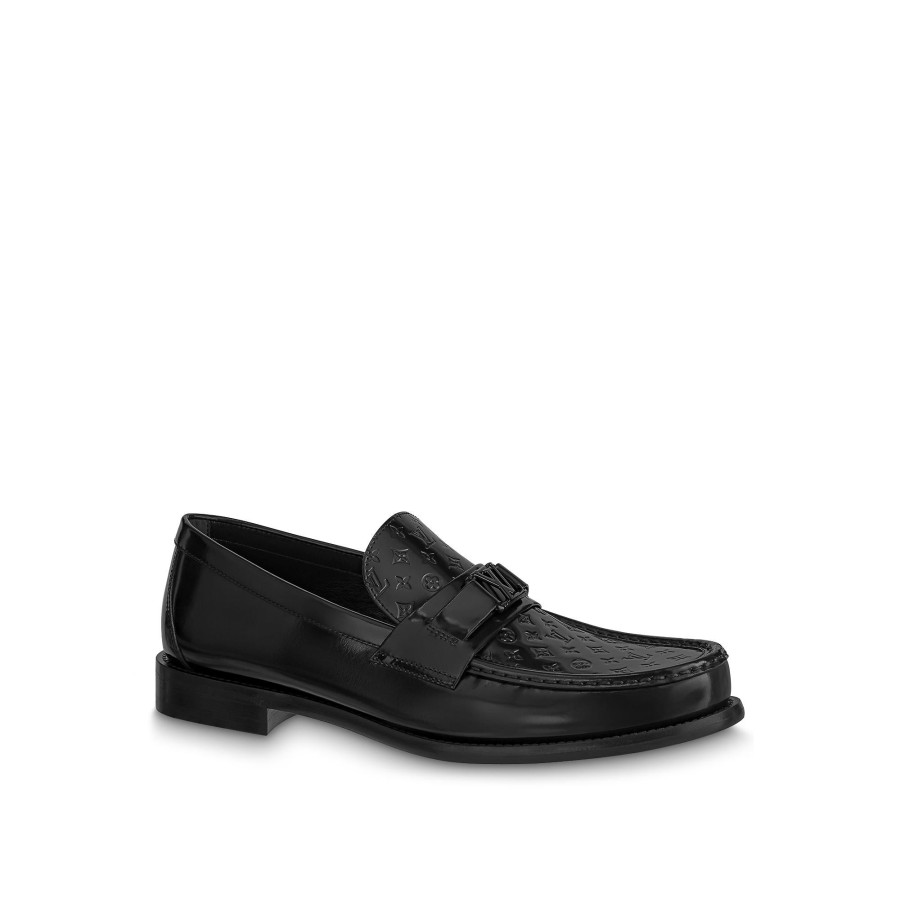 Hombre Louis Vuitton Mocasines | Mocasin Major Negro