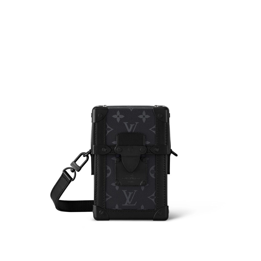 Hombre Louis Vuitton Bolsos Para Cruzar | Cartera Vertical Trunk Con Bandolera