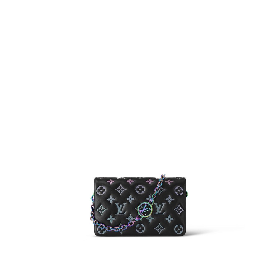 Mujer Louis Vuitton Bolsos Con Cadena Y Clutches | Cartera De Mano Coussin