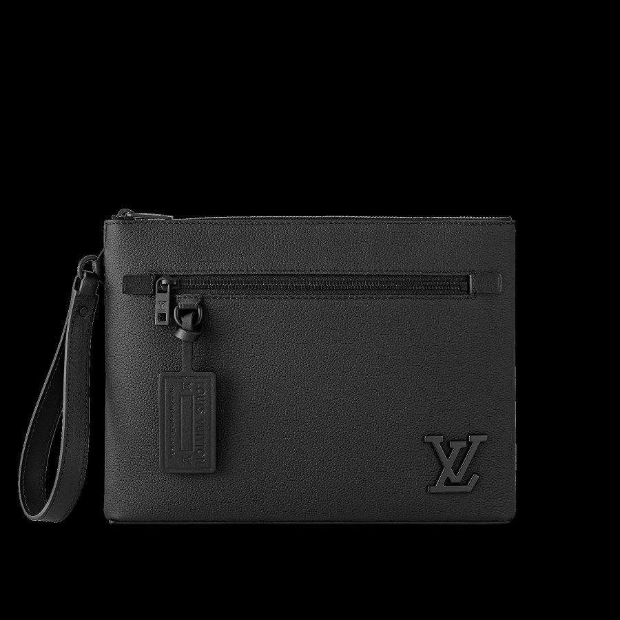 Hombre Louis Vuitton Pochettes | Cartera De Mano Takeoff