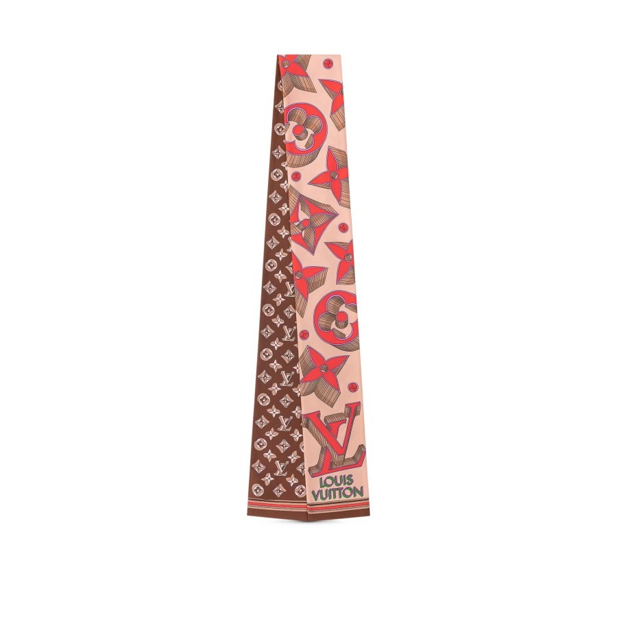 Mujer Louis Vuitton Panuelos De Seda Y Bandanas | Bandana Ultimate 3D Beige