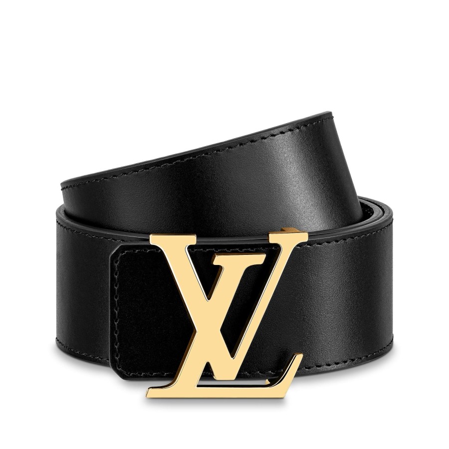 Mujer Louis Vuitton Cinturones | Cinturon Reversible Lv Initiales De 4 Cm