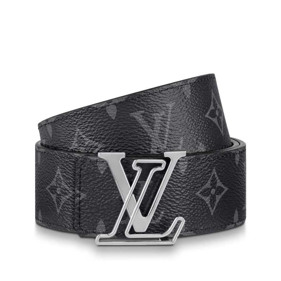 Hombre Louis Vuitton Cinturones | Cinturon Reversible Lv Line De 4 Cm