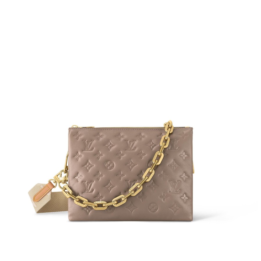 Mujer Louis Vuitton Bolsos Con Cadena Y Clutches | Bolso Coussin Pm Topo