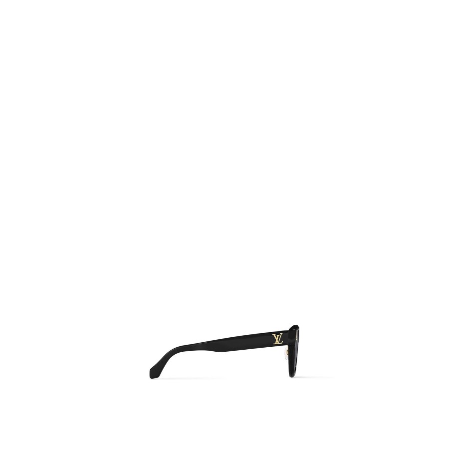 Hombre Louis Vuitton Gafas De Sol | Gafas De Sol Lv Confidence Square Negro