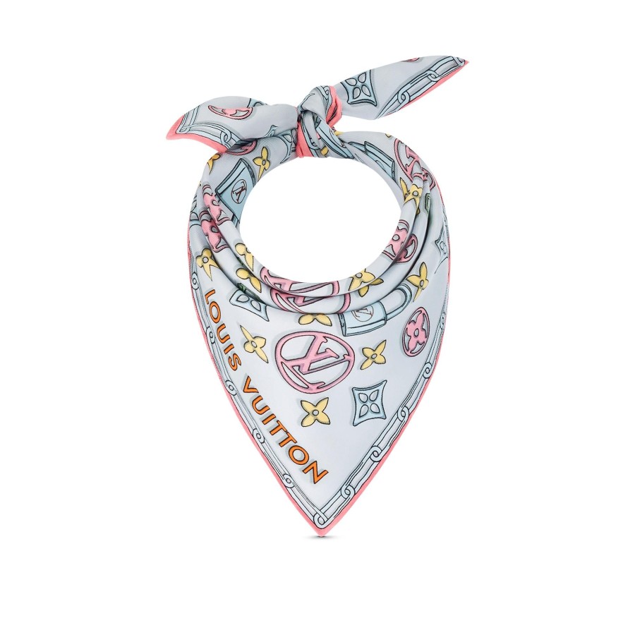 Mujer Louis Vuitton Panuelos De Seda Y Bandanas | Panuelo Charming Monogram 45