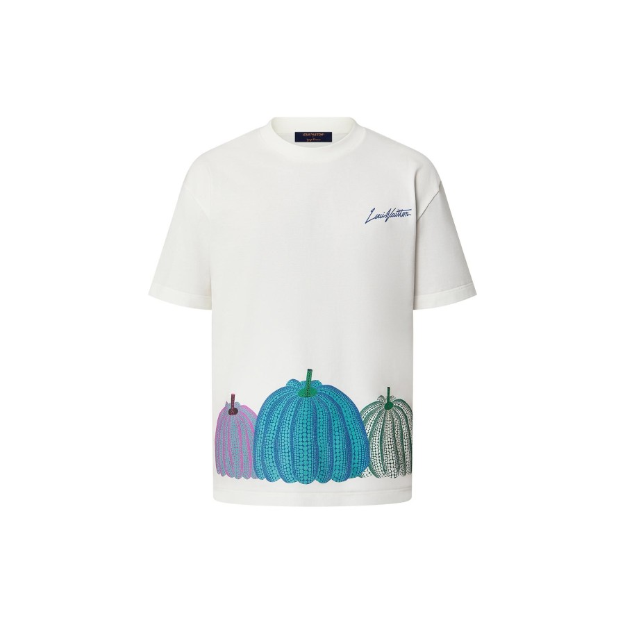 Hombre Louis Vuitton Camisetas Y Polos | Lv X Yk Camiseta Con Estampado Pumpkin