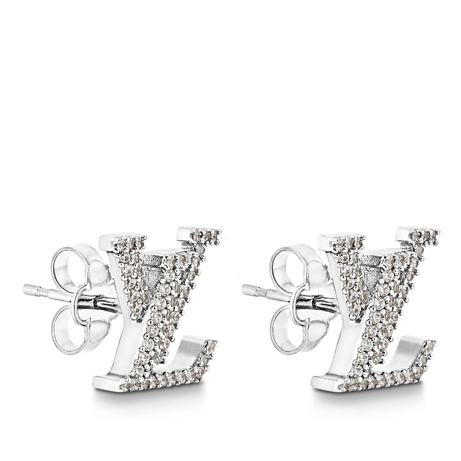 Mujer Louis Vuitton Pendientes | Pendientes Lv Iconic Palladium