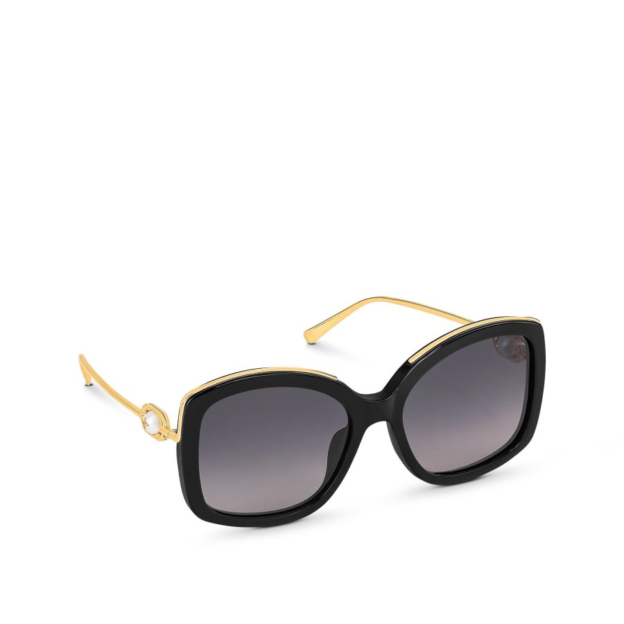 Mujer Louis Vuitton Gafas De Sol | Gafas De Sol Lv Monogram Pearl Square