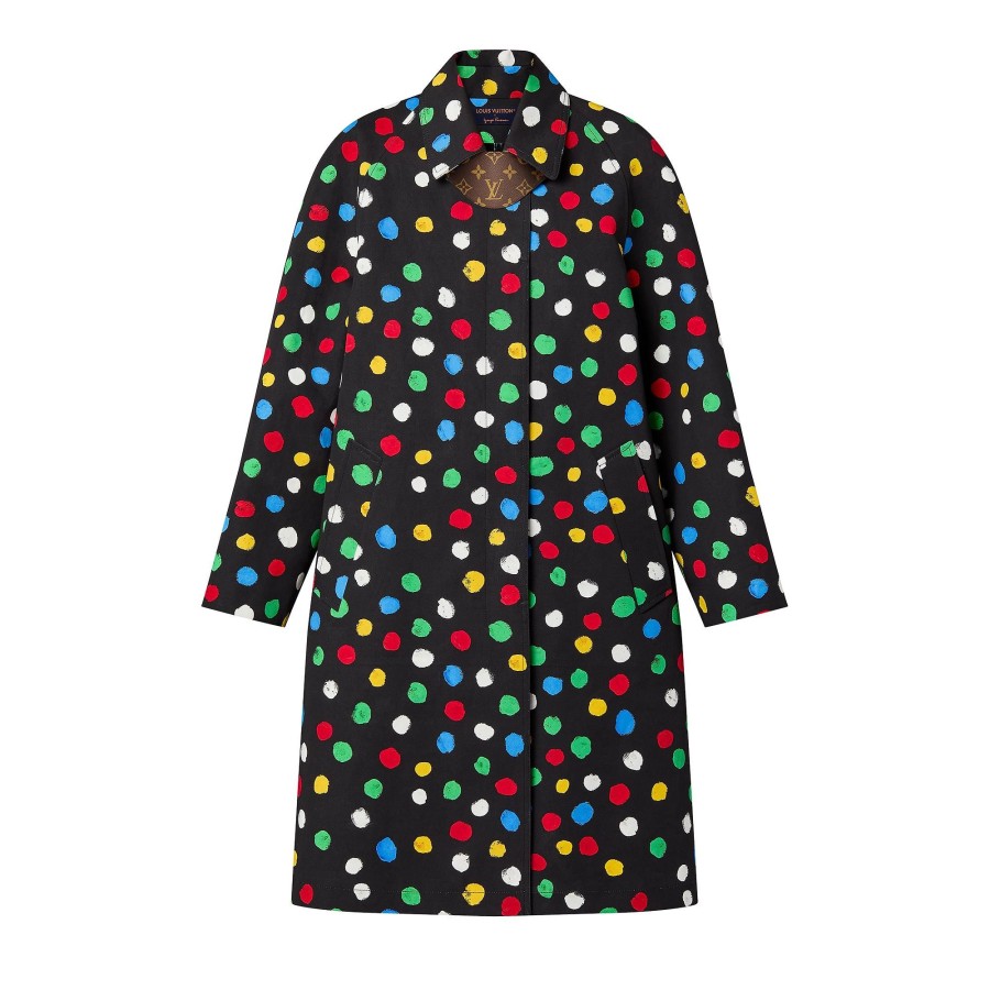 Mujer Louis Vuitton Abrigos Y Chaquetas | Lv X Yk Gabardina Painted Dots