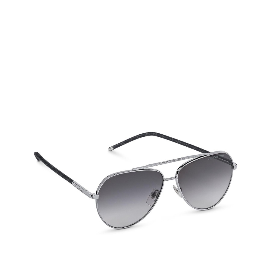 Hombre Louis Vuitton Gafas De Sol | Gafas De Sol Mng Blaze Pilot Negro