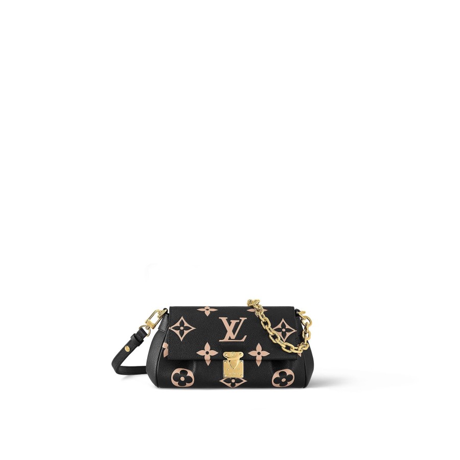 Mujer Louis Vuitton Seleccion De Bolsos En Piel | Bolso Favorite Negro/Beige