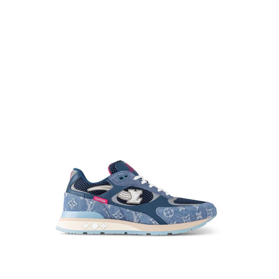 Hombre Louis Vuitton Zapatillas | Zapatilla Deportiva Run Away Azul