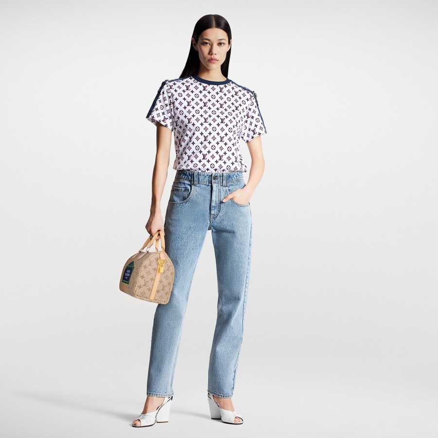 Mujer Louis Vuitton Tops | Camiseta Monogram Tricolor