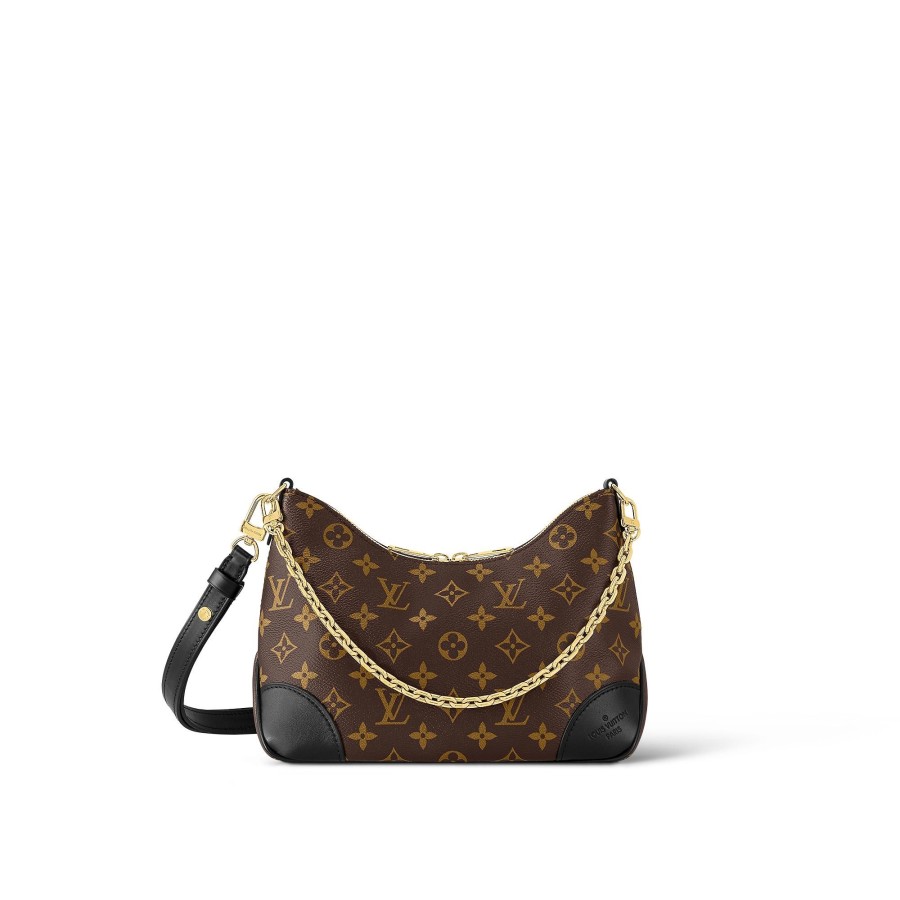 Mujer Louis Vuitton Bolsos Monogram Iconicos | Bolso Boulogne Negro