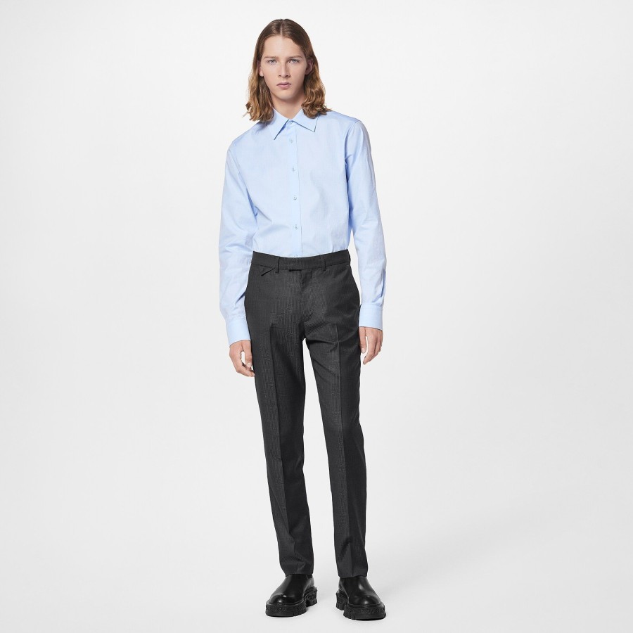 Hombre Louis Vuitton Pantalones | Pantalon De Corte Cigarette