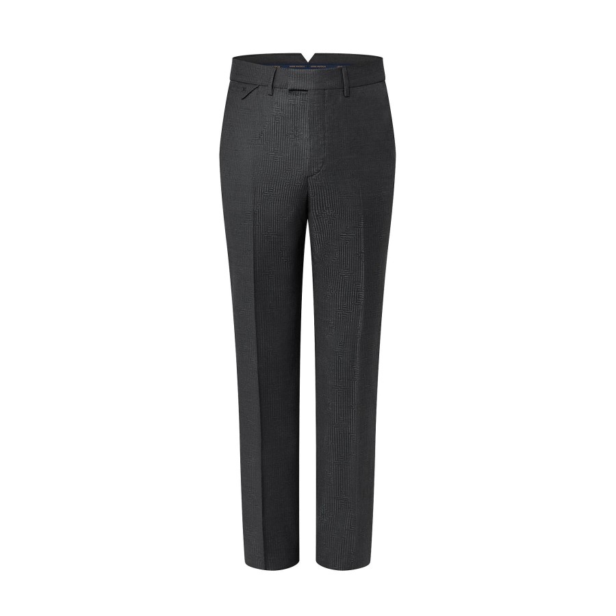 Hombre Louis Vuitton Pantalones | Pantalon De Corte Cigarette