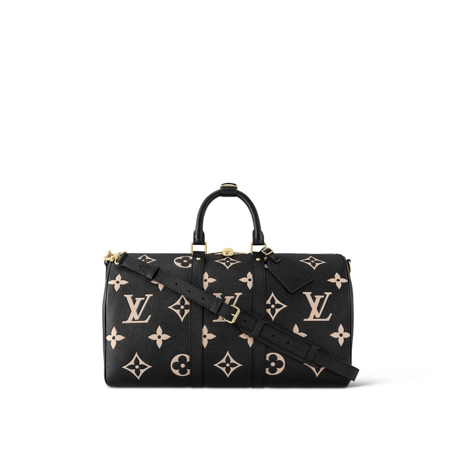 Mujer Louis Vuitton Bolsas De Viaje | Bolsa De Viaje Keepall 45 Con Bandolera