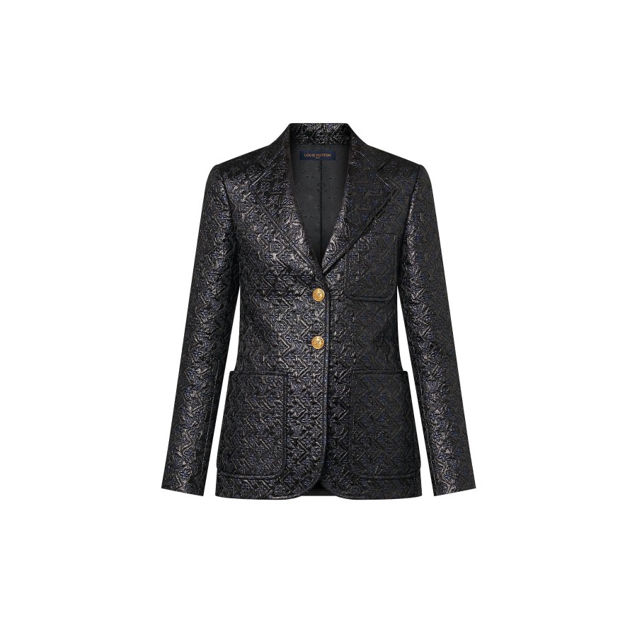 Mujer Louis Vuitton Abrigos Y Chaquetas | Americana De Lurex Monogram