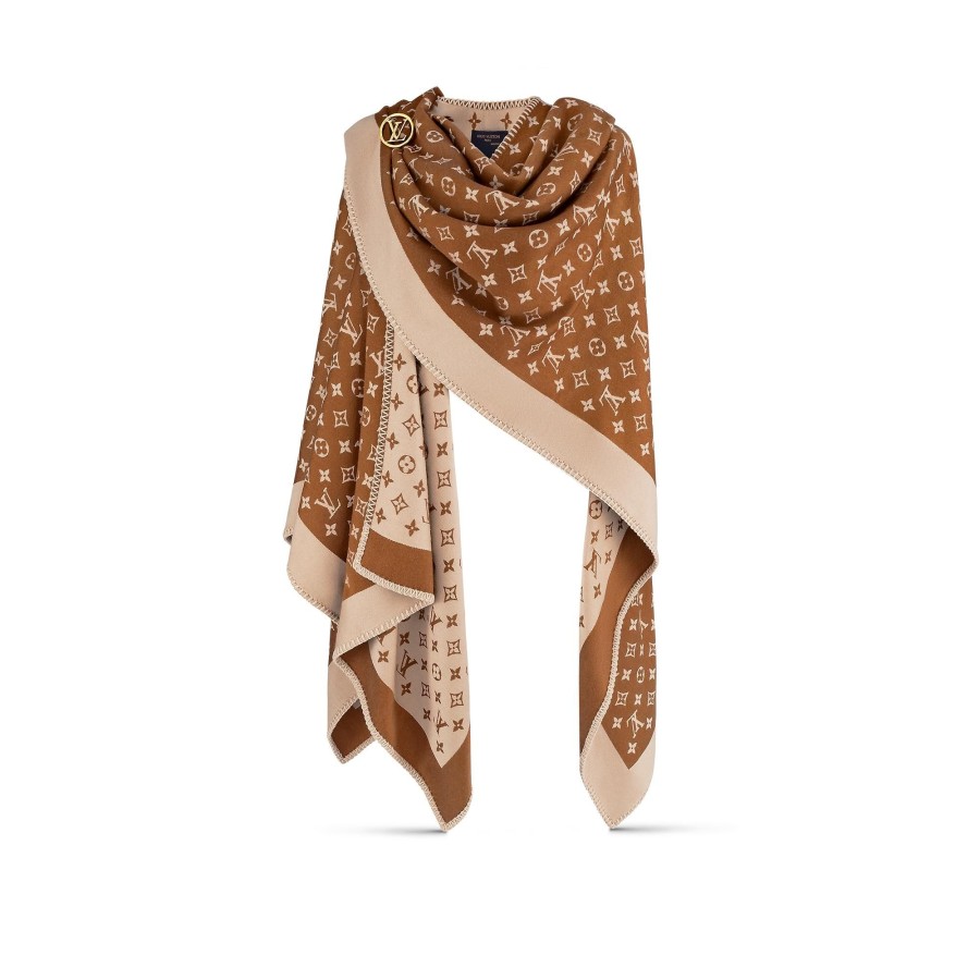 Mujer Louis Vuitton Bufandas | Poncho Embrace