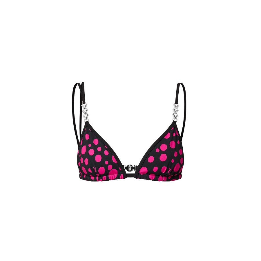 Mujer Louis Vuitton Trajes De Bano | Lv X Yk Top De Bikini Infinity Dots