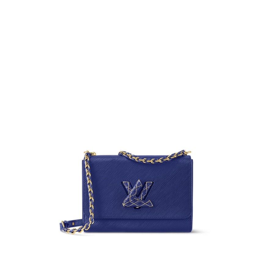 Mujer Louis Vuitton Bolsos Al Hombro Y Cruzados | Bolso Twist Mm Smalt Blue