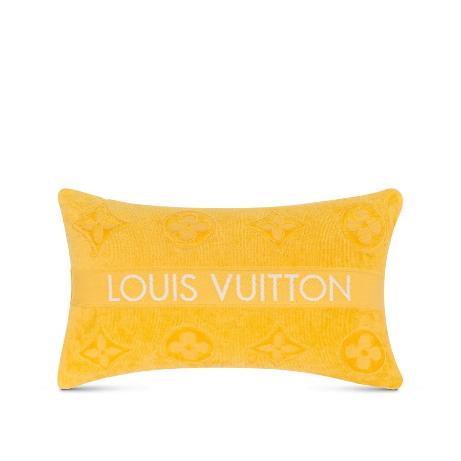 Mujer Louis Vuitton Accesorios Para El Hogar | Cojin Pequeno Lvacation Amarillo