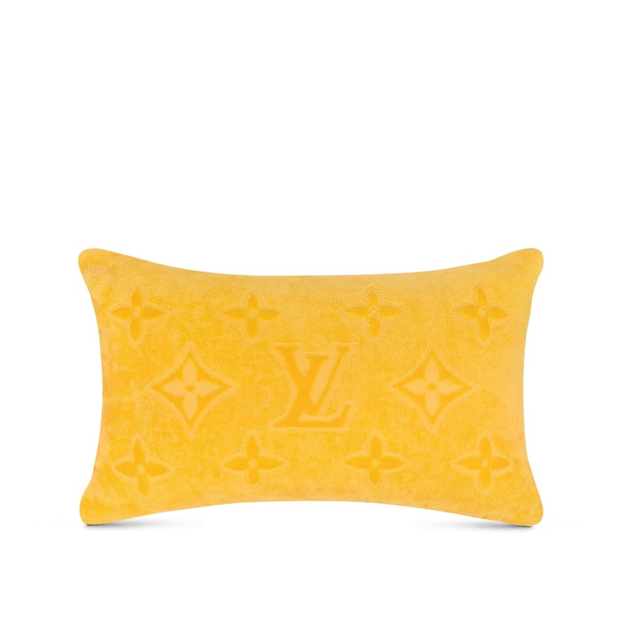 Mujer Louis Vuitton Accesorios Para El Hogar | Cojin Pequeno Lvacation Amarillo