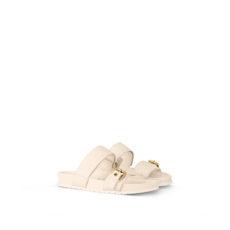 Mujer Louis Vuitton Mules | Mule Plano Bom Dia Comfort Ivory