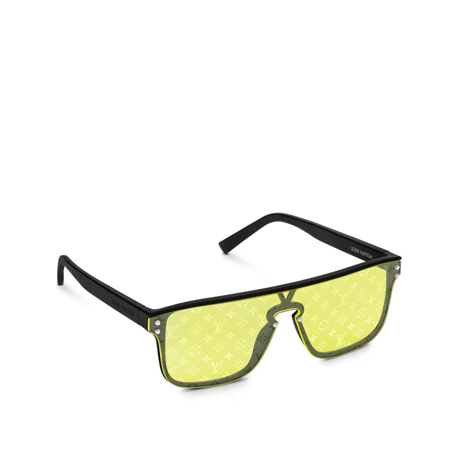 Hombre Louis Vuitton Gafas De Sol | Gafas De Sol Lv Waimea Square Amarillo