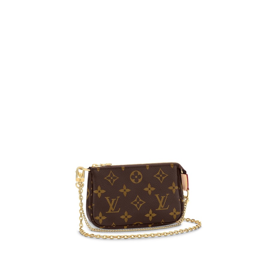 Mujer Louis Vuitton Bolsos Monogram Iconicos | Cartera De Mano Mini Pochette Accessoires On Chain