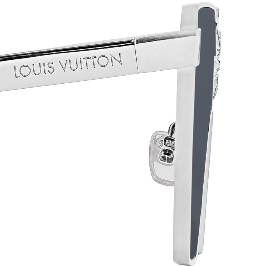 Hombre Louis Vuitton Gafas De Sol | Gafas De Sol Cyclone Metal, Talla S