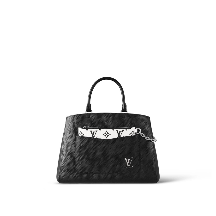 Mujer Louis Vuitton Seleccion De Bolsos En Piel | Bolso Marelle Tote Mm Negro