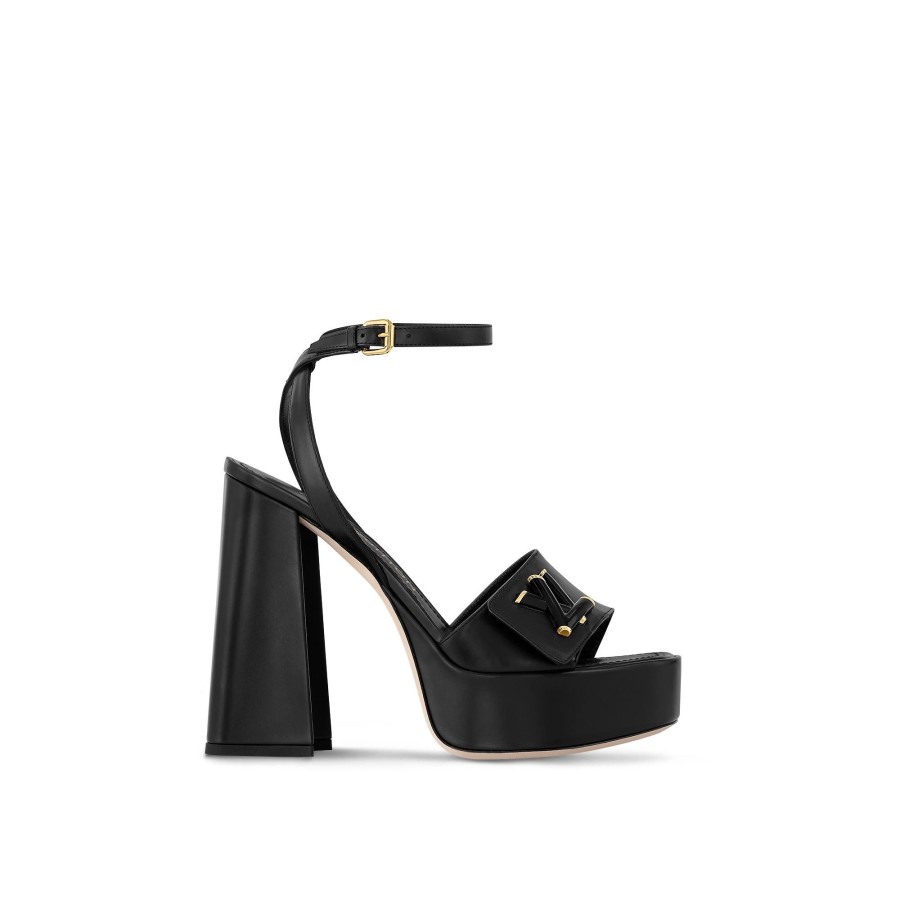 Mujer Louis Vuitton Sandalias Y Alpargatas | Sandalia Con Plataforma Shake