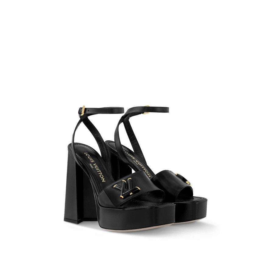 Mujer Louis Vuitton Sandalias Y Alpargatas | Sandalia Con Plataforma Shake