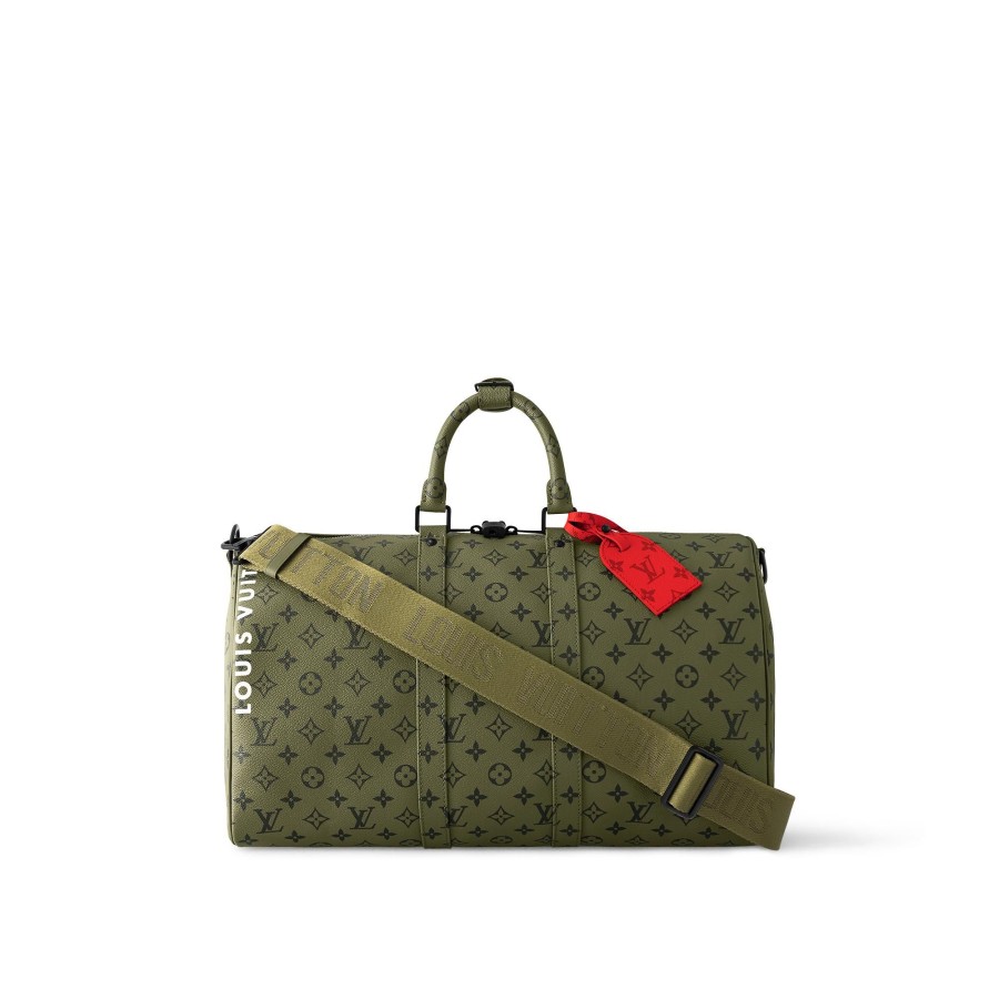 Hombre Louis Vuitton Bolsos Monogram Iconicos | Bolsa De Viaje Keepall 45 Con Bandolera