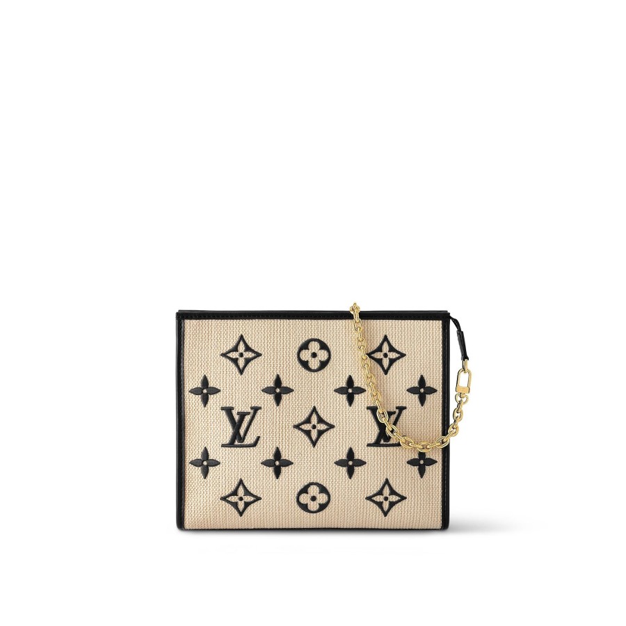 Mujer Louis Vuitton Carteras Con Cadena O Bandolera | Cartera De Mano Toiletry Con Cadena