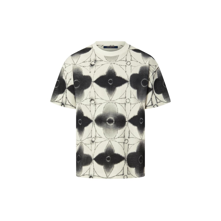 Hombre Louis Vuitton Camisetas Y Polos | Camiseta Con Estampado Shibori