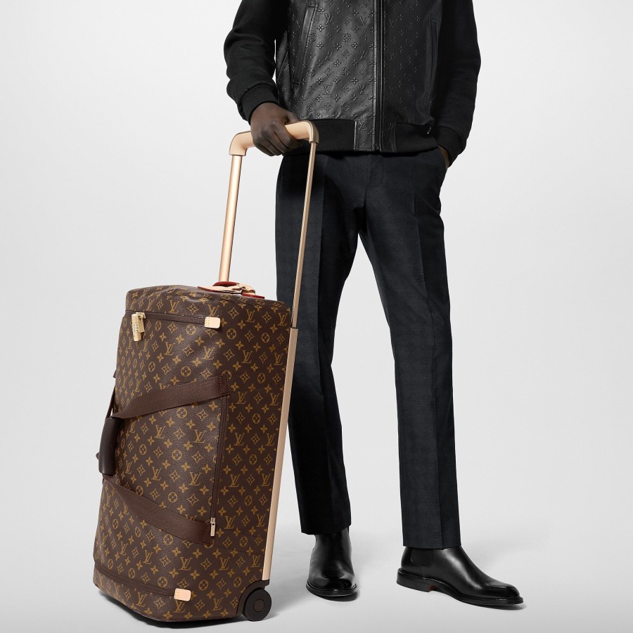 Hombre Louis Vuitton Con Ruedas | Maleta Horizon Soft Duffle 65