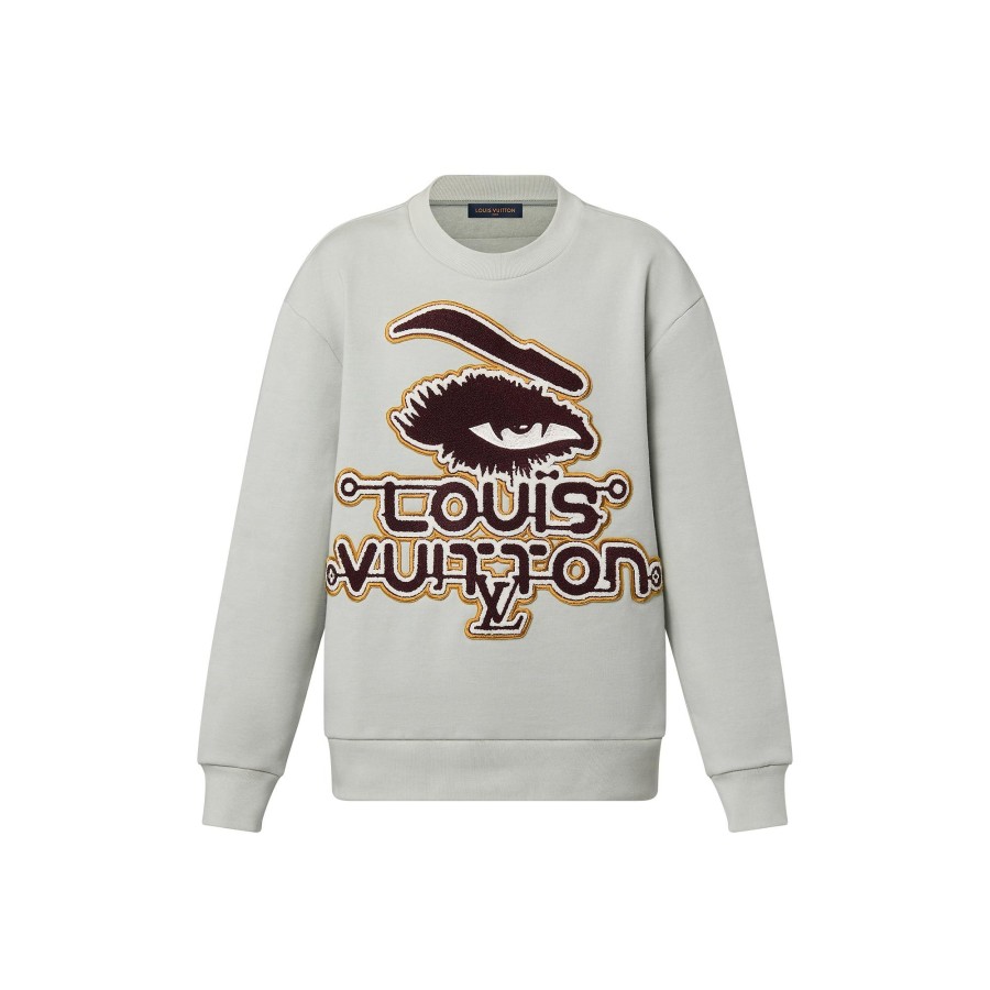 Hombre Louis Vuitton Punto Y Sudaderas | Sudadera De Algodon Bordada