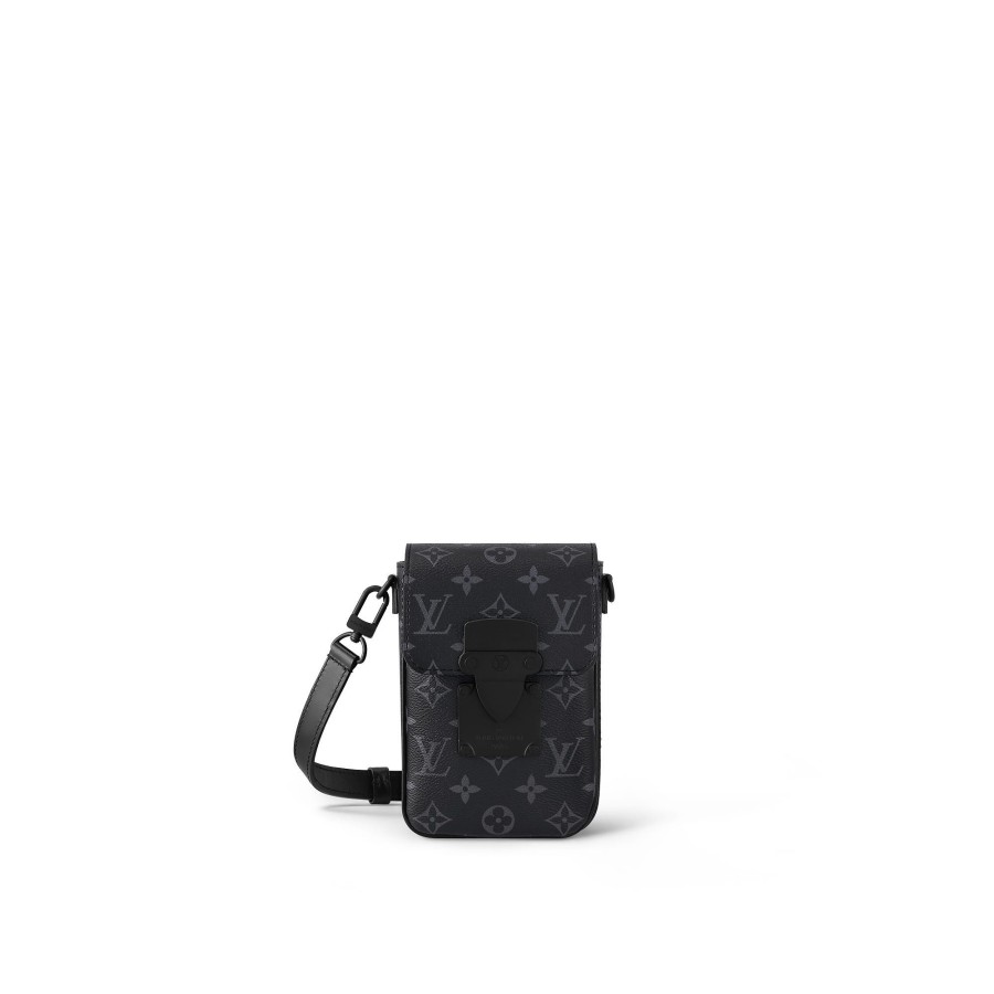 Hombre Louis Vuitton Bolsos Para Cruzar | Cartera S-Lock Vertical Con Bandolera