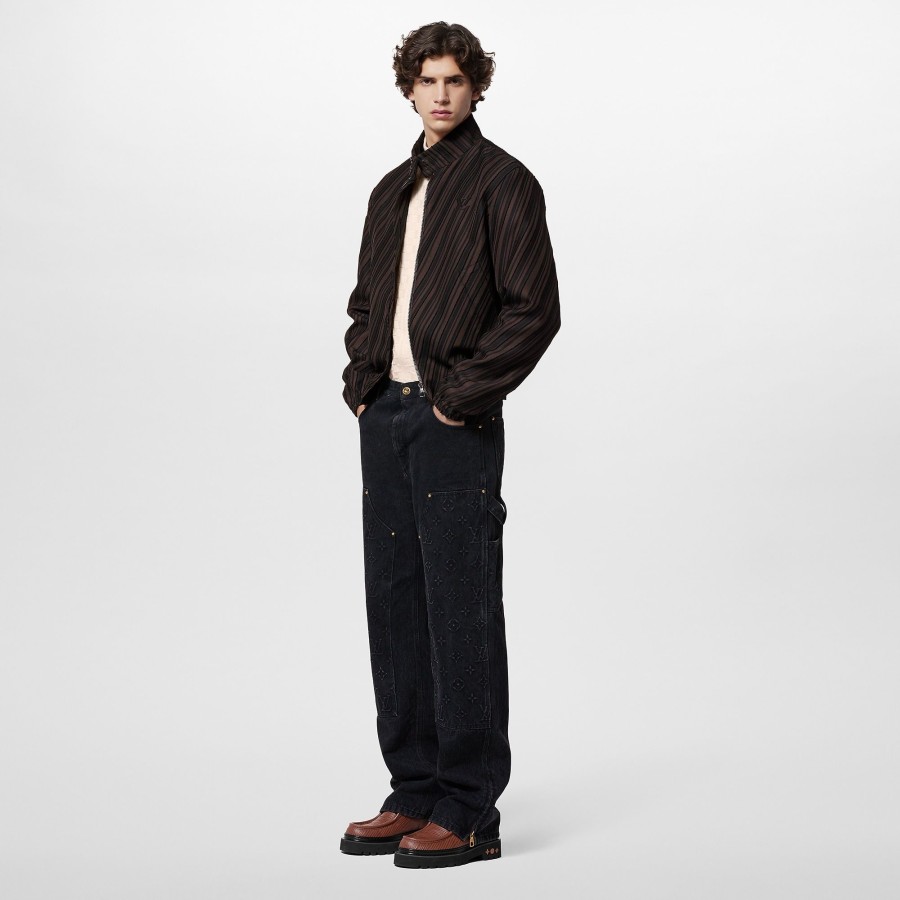 Hombre Louis Vuitton Pantalones | Vaqueros De Corte Carpenter