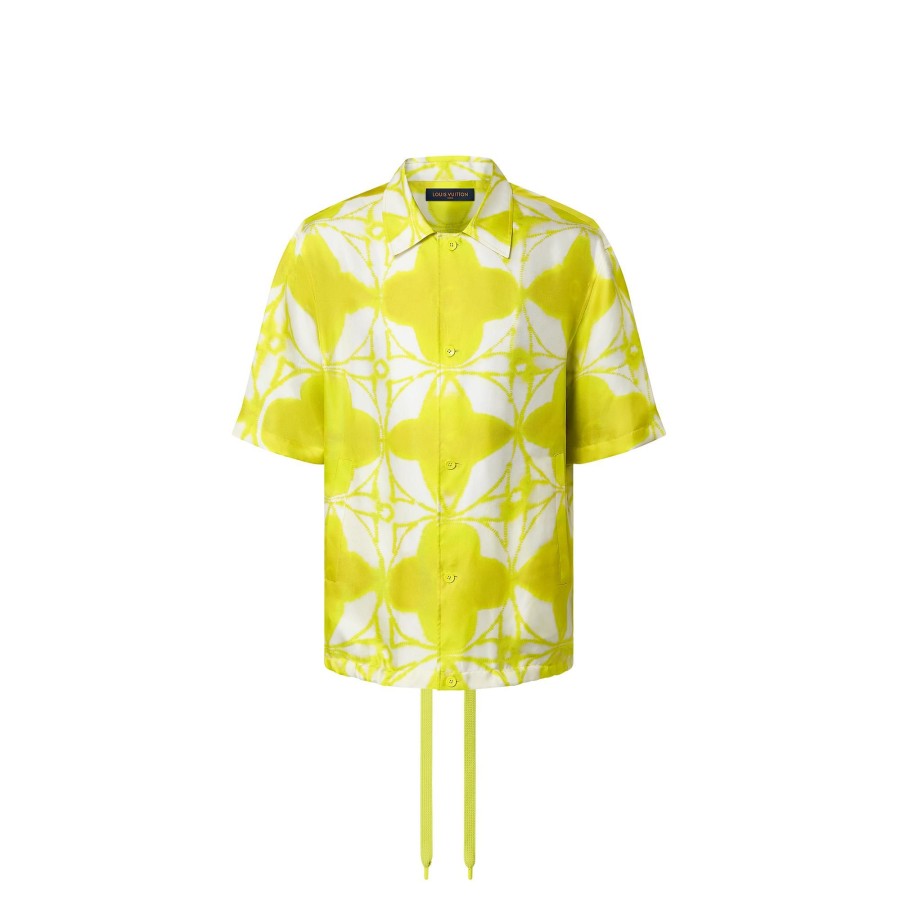 Hombre Louis Vuitton Camisas | Camisa De Manga Corta Monogram Shibori