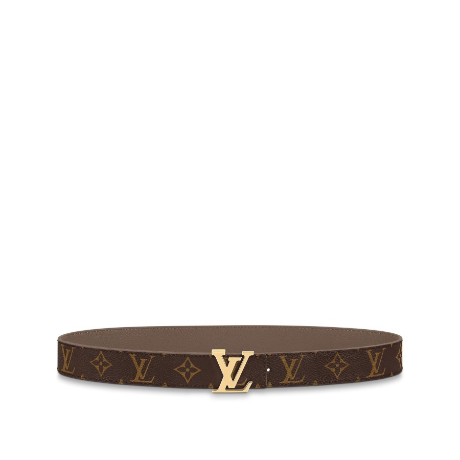 Mujer Louis Vuitton Cinturones | Cinturon Reversible Lv Initiales De 3 Cm Mekong