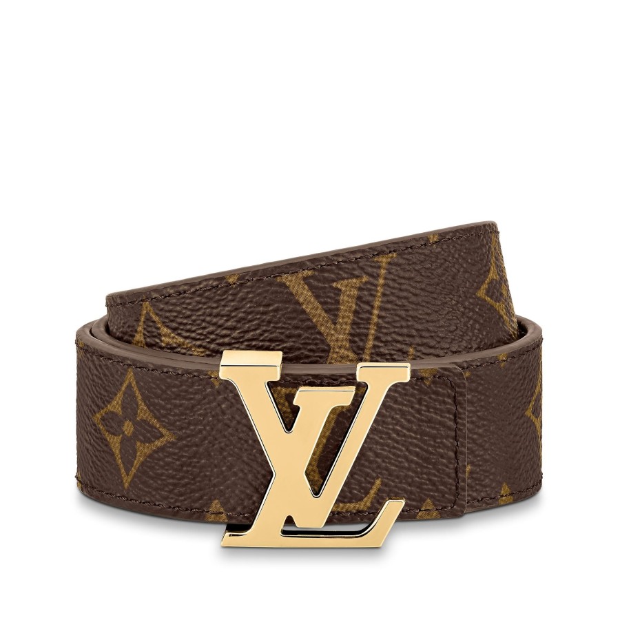 Mujer Louis Vuitton Cinturones | Cinturon Reversible Lv Initiales De 3 Cm Mekong